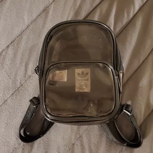 Adidas Mini Clear Backpack Tinted NWOT